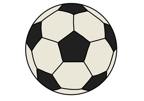 Soccer Ball Drawing .